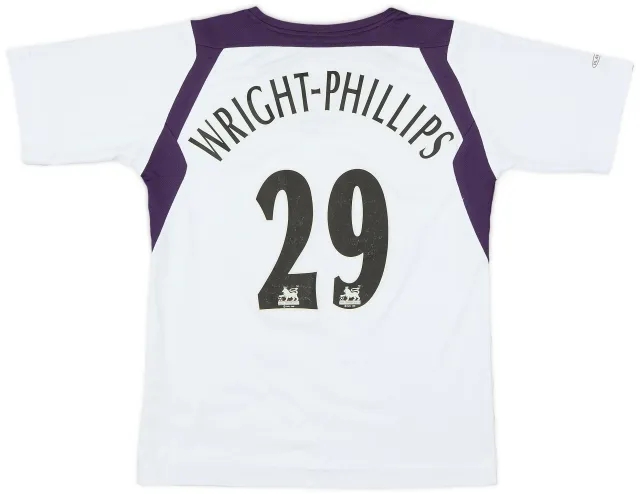 Reebok 2004-05 Manchester City Away Shirt Wright-Phillips #29 - 3/10 - (M.Boys)