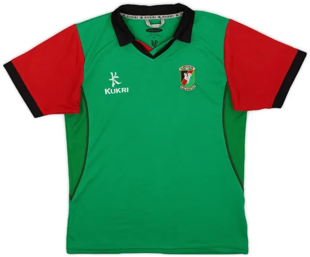 2013-14 Glentoran Home Shirt - 8/10 - (L.Boys)