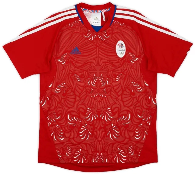 adidas 2011 Team GB Olympic Away Shirt - 8/10 - (L.Boys)
