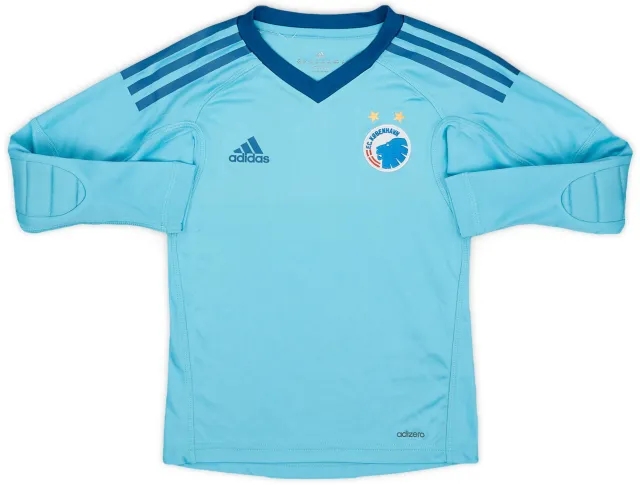 adidas 2017-18 FC Copenhagen GK Shirt - 7/10 - (S.Boys)
