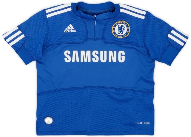 adidas 2009-10 Chelsea Home Shirt - 8/10 - (S.Boys)