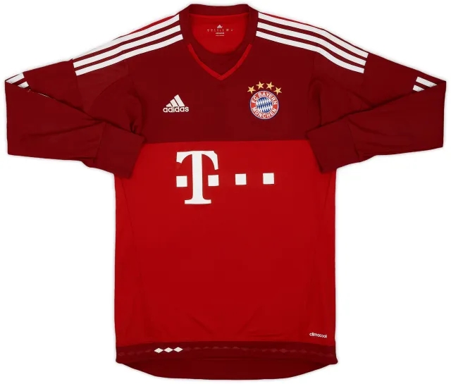 adidas 2015-16 Bayern Munich GK Shirt - 5/10 - (S)