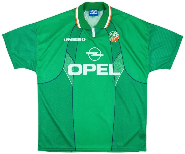 Umbro 1994-95 Ireland Home Shirt - 8/10 - (XL)