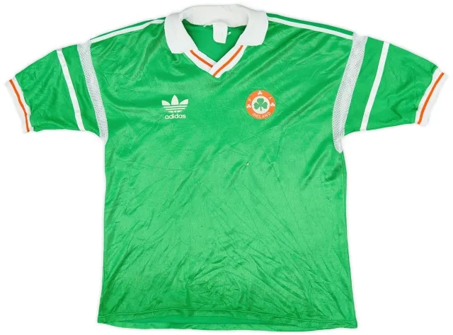 adidas 1988-90 Ireland Home Shirt - 5/10 - (XL)