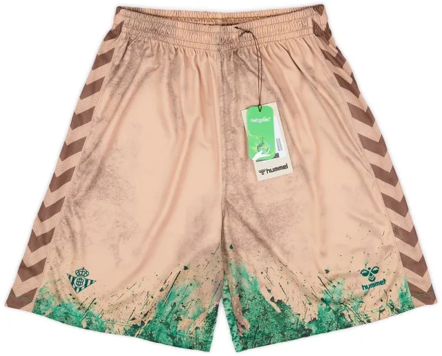 Hummel 2022-23 Real Betis Special Edition GK Sustainability Shorts (M)