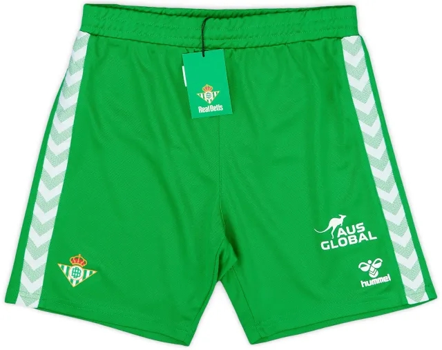 Hummel 2023-24 Real Betis Away Shorts (14 Years)