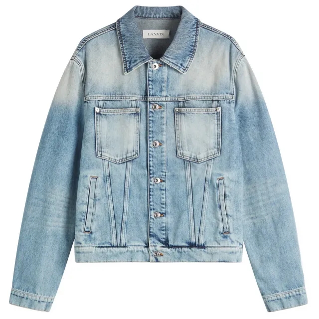 Lanvin Men's Denim Jacket Light Blue