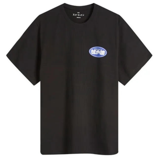 Edwin Cotton Edo Win Regular Fit Short Sleeve Logo T-Shirt