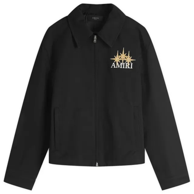 AMIRI Men's Starburst Zip Blouson Black
