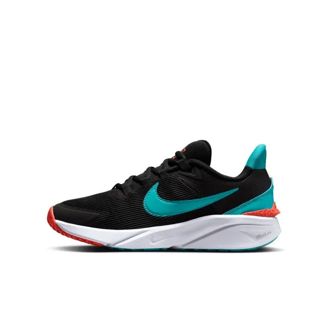 Nike Older Kids Star Runner 4 Shoes in Black/Crimson