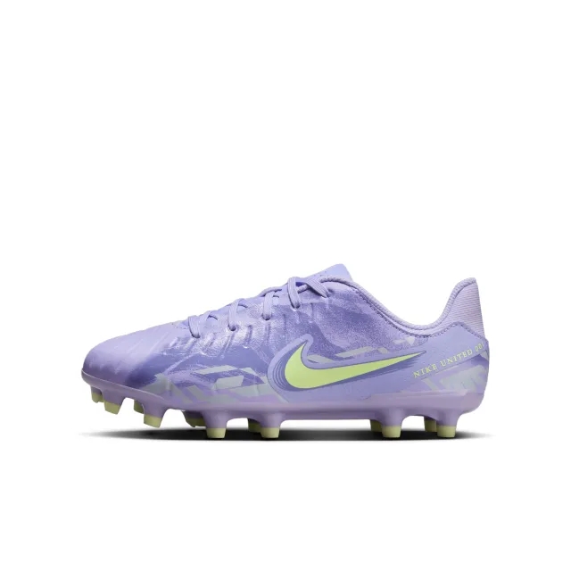 Nike United Jr. Tiempo Legend 10 Academy Older Kids' MG Low-Top Football Boot - Purple