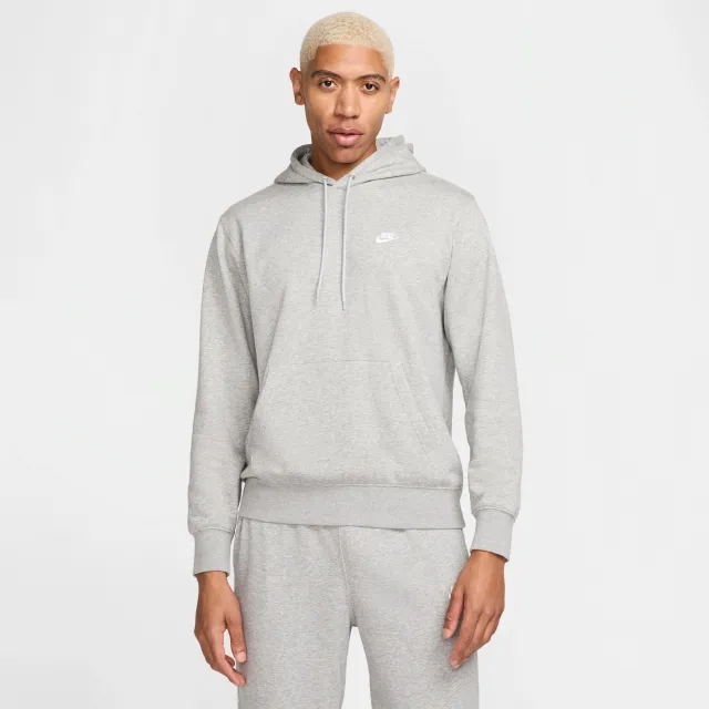 Nike Club Hoodie In Grey