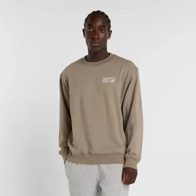 Sweatshirt New Balance Athletics Premium Logo Crew Sweatshirt Grey Xxl