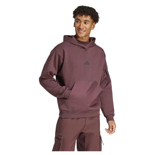 Adidas Men's Hoodie - Red