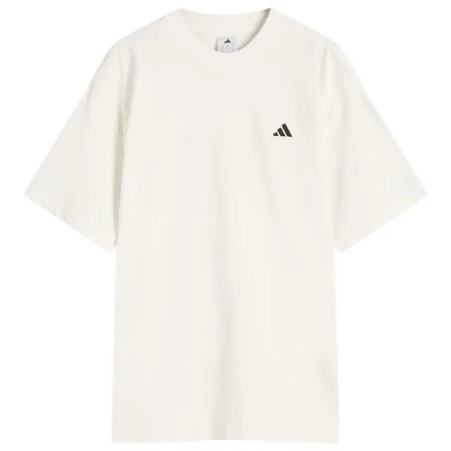 Adidas Men's Anthony Edwards Seasonal Logo T-Shirt Cloud White