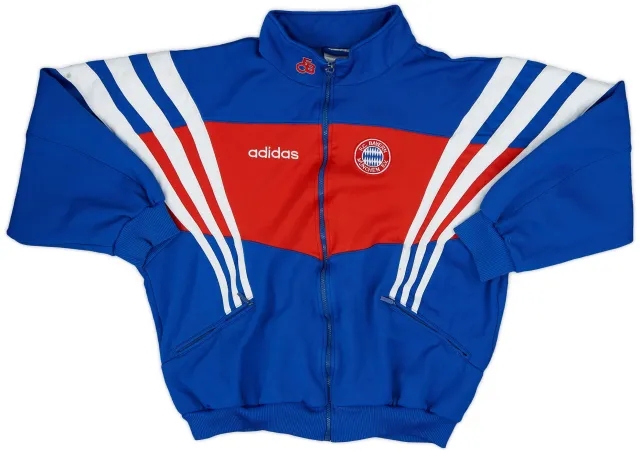 1996-97 Bayern Munich adidas Track Jacket - 7/10 - (XL)