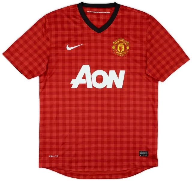 Nike 2012-13 Manchester United Home Shirt - 5/10 - (M)