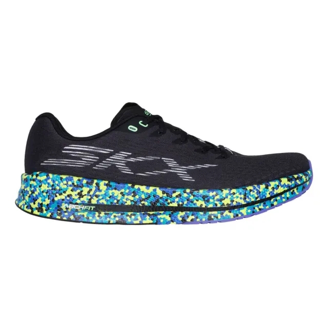 Skechers Go Run Razor 5 Neutral Running Shoe Men - Black, Multicoloured