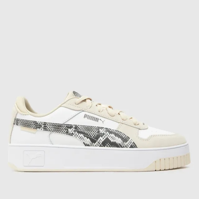 PUMA carina street trainers in print