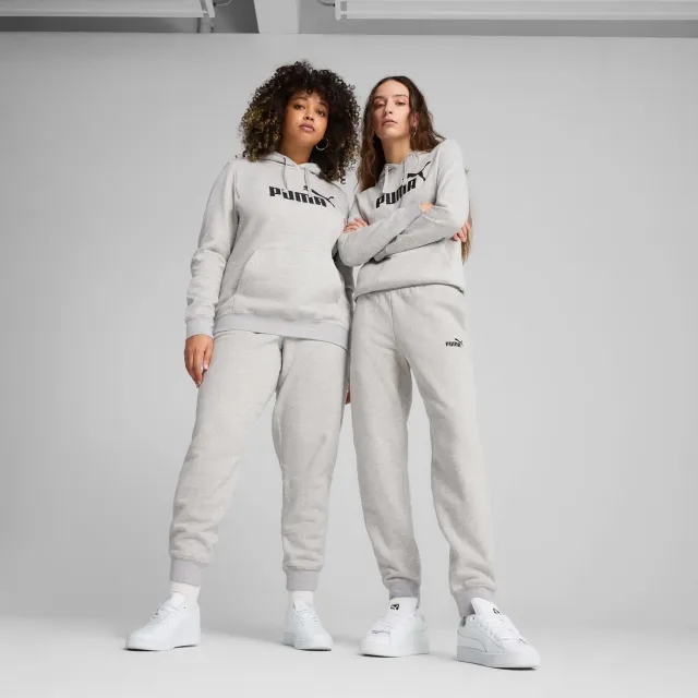 PUMA Essentials Small No. 1 Logo Sweatpants Women, Light Grey Heather