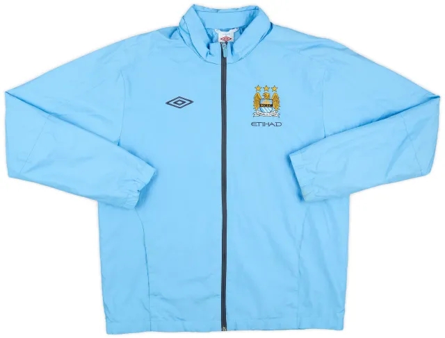 2010-11 Manchester City Umbro Track Jacket - 5/10 - (L)