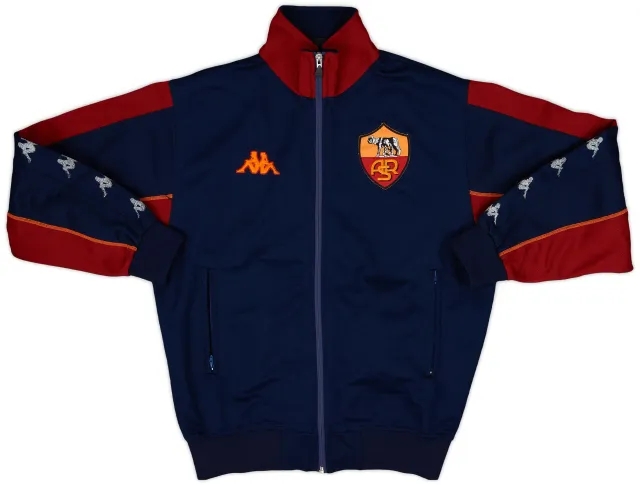 2002-03 Roma Kappa Track Jacket - 9/10 - (S)