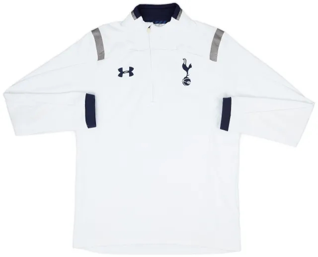 2015-16 Tottenham Under Armour 1/4 Zip Training Top - 7/10 - (L)
