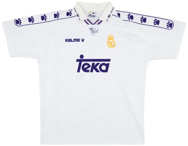 Kelme 1994-96 Real Madrid Home Shirt - 5/10 - (XL)