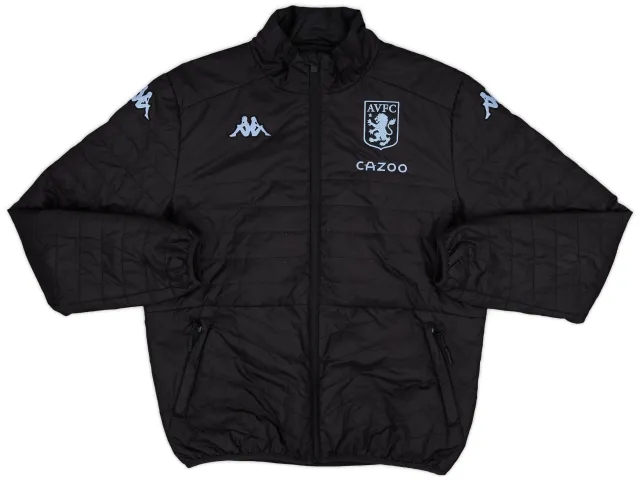 2019-20 Aston Villa Kappa Padded Bench Coat - 8/10 - (XL)