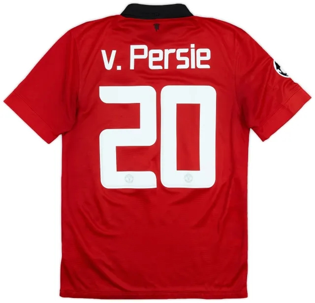 Nike 2013-14 Manchester United Home Shirt v. Persie #20 - 5/10 - (S)