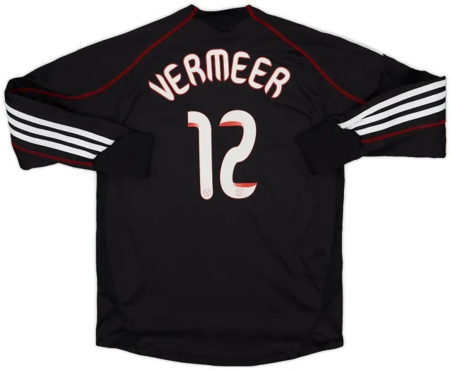 adidas 2009-10 Ajax GK Shirt Vermeer #12 - 6/10 - (L.Boys)