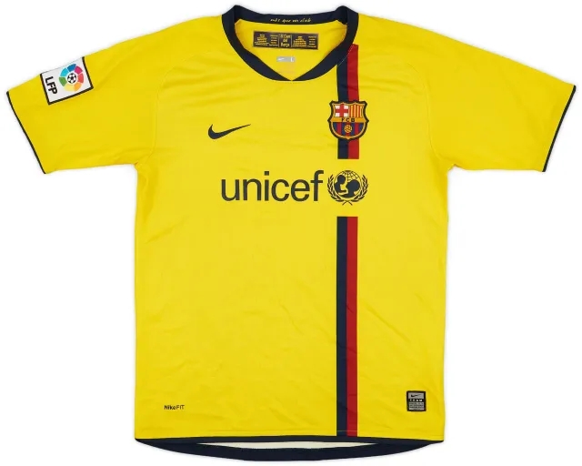 Nike 2008-10 Barcelona Away Shirt - 8/10 - (L.Boys)