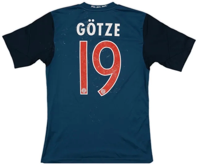 adidas 2013-14 Bayern Munich Third Shirt Gotze #19 - 5/10 - (L.Boys)