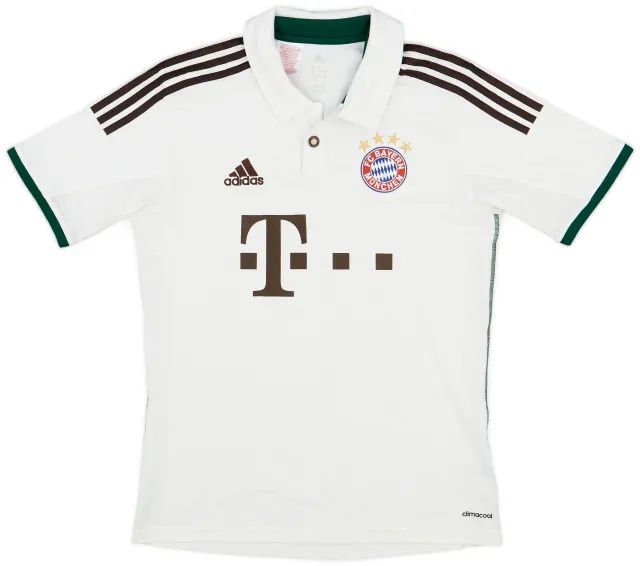 adidas 2013-14 Bayern Munich Away Shirt - 8/10 - (XL.Boys)