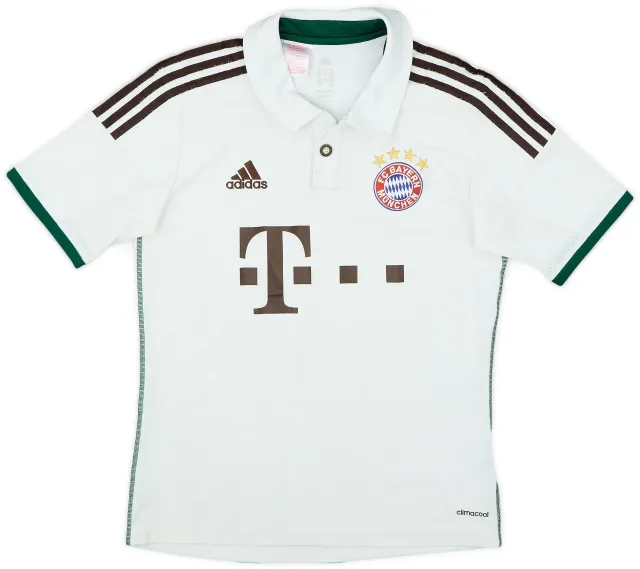 adidas 2013-14 Bayern Munich Away Shirt - 8/10 - (L.Boys)