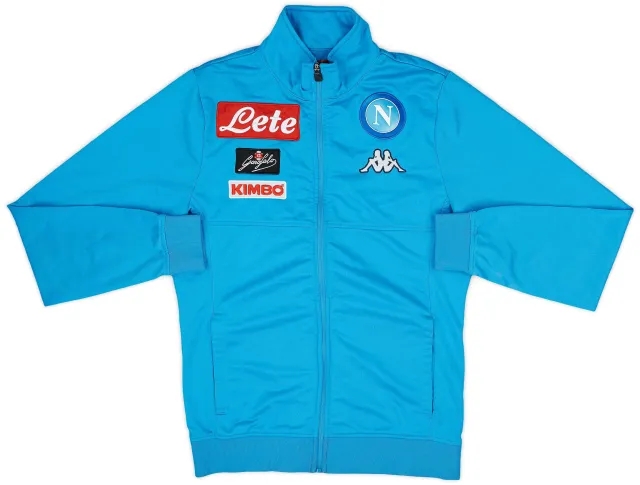 2017-18 Napoli Kappa Track Jacket - 6/10 - (S)