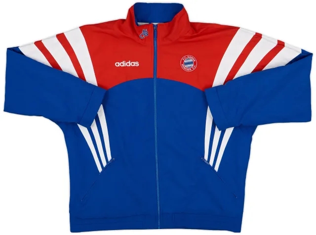 1995-96 Bayern Munich adidas Track Jacket - 9/10 - (L)