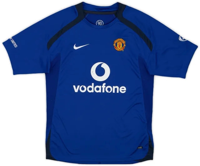 2005-06 Manchester United Nike Training Shirt - 7/10 - (S.Boys)