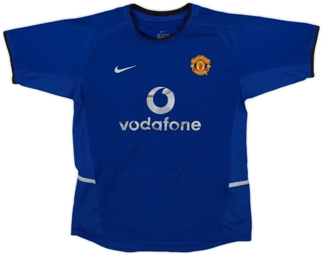Nike 2002-03 Manchester United Third Shirt - 7/10 - (M.Boys)