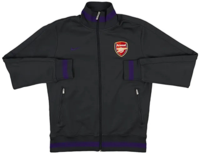 2013-14 Arsenal Nike N98 Track Jacket - 9/10 - (M)