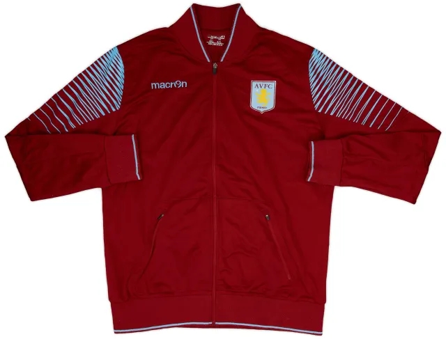 2013-14 Aston Villa Macron Track Jacket - 6/10 - (4XL)