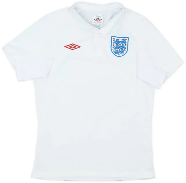 Umbro 2009-10 England Home Shirt - 6/10 - (M.Boys)