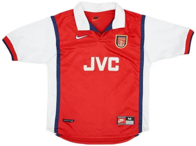 Nike 1998-99 Arsenal Home Shirt - 8/10 - (M.Boys)