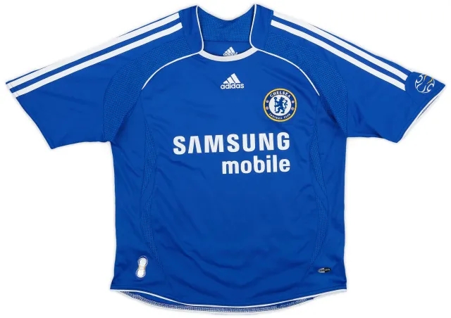 adidas 2006-08 Chelsea Home Shirt - 8/10 - (S.Boys)