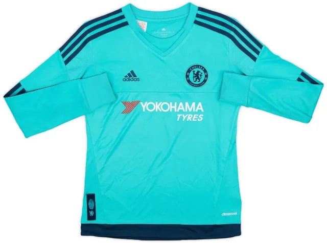 adidas 2015-16 Chelsea GK Shirt - 8/10 - (M.Boys)