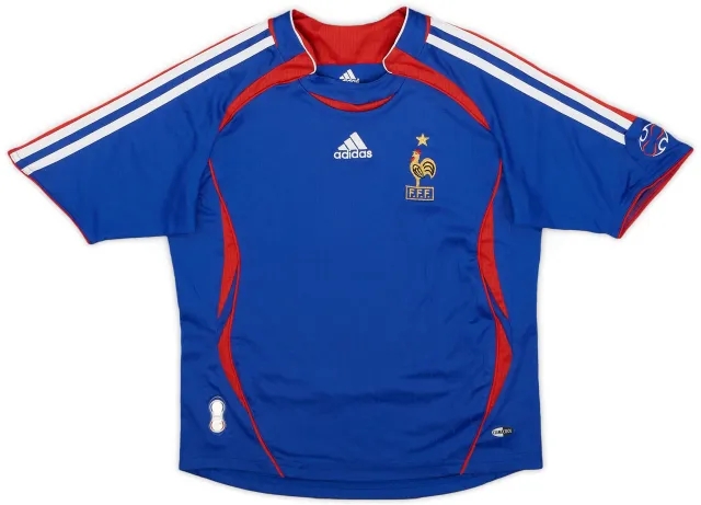 adidas 2006-07 France Home Shirt - 8/10 - (S.Boys)