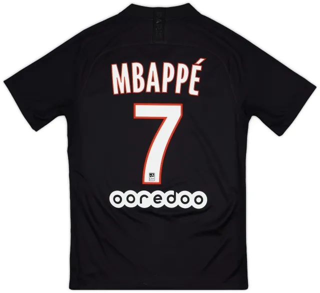 Nike 2019-20 Paris Saint-Germain Fourth Shirt Mbappe #7 - 7/10 - (S)