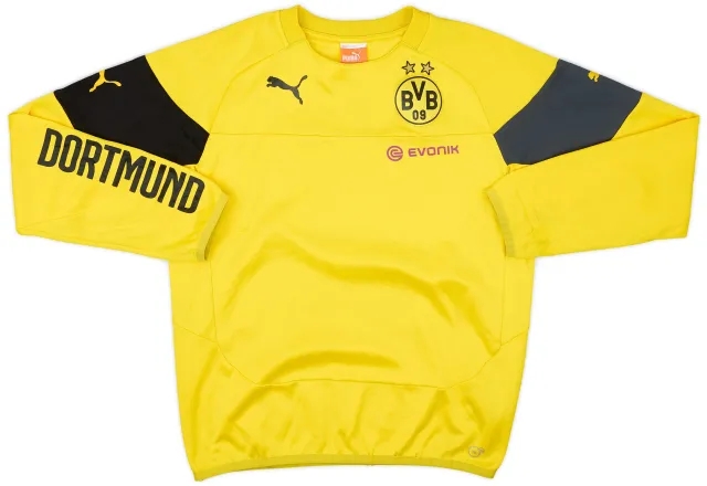 2014-15 Borussia Dortmund Puma Sweat Top - 5/10 - (S)