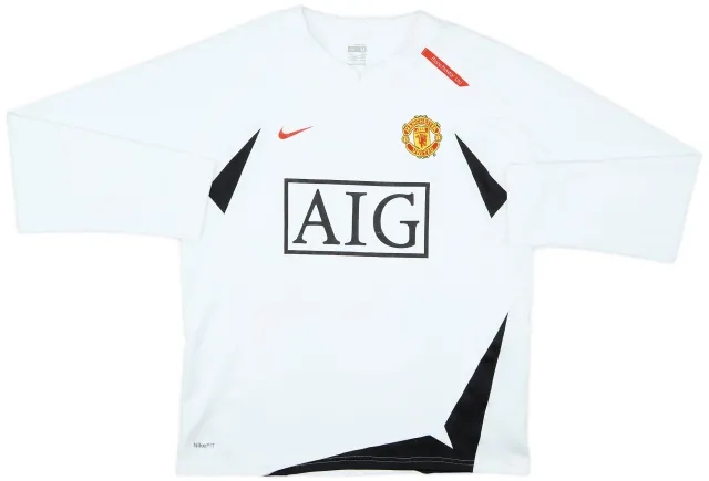 2007-08 Manchester United Nike Sweat Top - 6/10 - (M)
