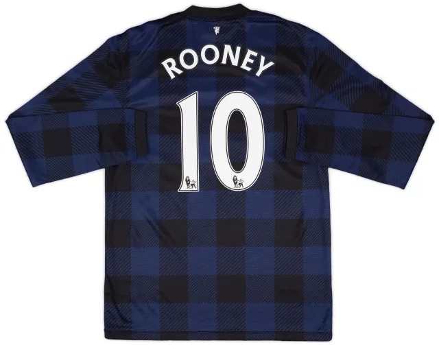 Nike 2013-14 Manchester United Away L/S Shirt Rooney #10 - 5/10 - (M)